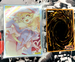 YuGiOh Dark Magician Girl Prismatic Foil Cute Card Sleeves 50 ct. US Seller - Image 5