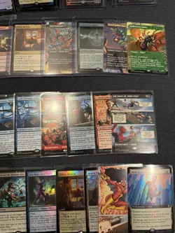 MTG Marvel Spider-Man Lot 36 Cards Mix Foil, Borderless NM Pack Fresh - Image 2