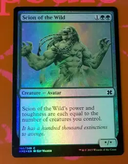 1x Scion of the Wild | FOIL | Modern Masters 2015 | MTG Magic Cards - Image 1