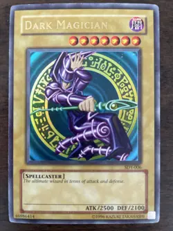 Yu-Gi-Oh Card - SDY-006 - DARK MAGICIAN (2) - Image 1