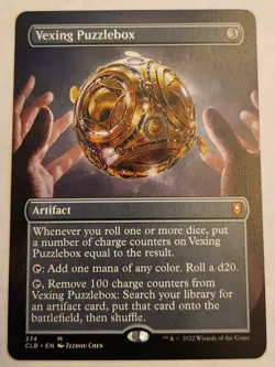 Vexing Puzzlebox CLB #374 Borderless Mythic Regular NM+ - Image 1