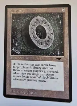 Millstone Antiquities 1994 Regular Uncommon Magic the Gathering NM - Image 1
