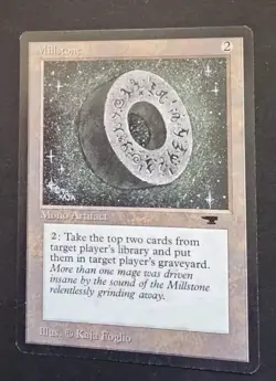 Millstone Antiquities 1994 Regular Uncommon Magic the Gathering NM - Image 3