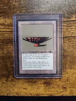 MTG Magic the Gathering - Antiquities Golgothian Sylex - Image 1