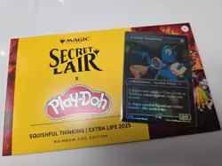 Magic Academy Manufactor Foil Play-Doh Secret Lair R 2195 Sld En Mtg Tcg Dooh - Image 1