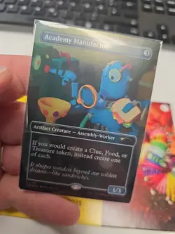 Magic Academy Manufactor Foil Play-Doh Secret Lair R 2195 Sld En Mtg Tcg Dooh - Image 3