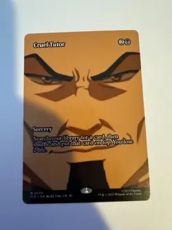 MTG Magic the Gathering Cruel Tutor (Borderless) - Avatar: The Last Airbender - Image 1