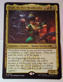 Toph, the First Metalbender 0247 TLA NM/MT [Avatar the Last Airbender:MTG] - Image 1