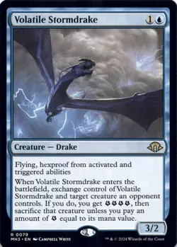 Volatile Stormdrake Modern Horizons 3 - Magic MTG NM - Image 1