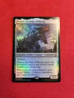 Traxos, Scourge of Kroog Dominaria Foil DOM 234 Legendary Artifact Creature - Image 1