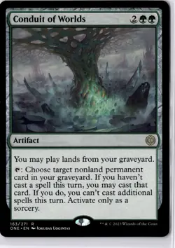 Conduit of Worlds Phyrexia: All Will Be One Regular NM 163/271 - Image 1