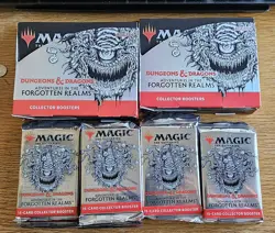 MtG Adventures in the Forgotten Realms (AFR) Collector Booster Pack x1 MTG MAGIC - Image 2