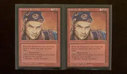 (2) Magic: The Gathering Eron the Relentless MTG Homelands Vintage HP - Image 1