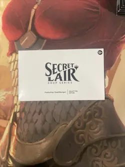 Magic The Gathering Secret Lair Featuring: Deathburger GALAXY FOIL New Sealed - Image 1