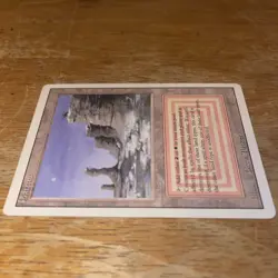 Magic the Gathering Plateau Dual Land Revised Edition - Image 3