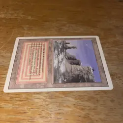 Magic the Gathering Plateau Dual Land Revised Edition - Image 5