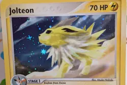 Pokemon TCG Jolteon 6/100 Holo Rare Sandstorm English 2003 - Image 3