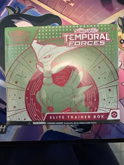 Pokemon Temporal Forces ETB Iron Leaves Elite Trainer Box New/Sealed - Image 1