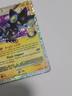 Pokemon Luxray GL Lv. X 109/111 HP Rising Rivals World Championships 2009 008 - Image 3