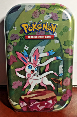 Pokemon TCG Prismatic Evolutions Mini Tin - Sylveon Art - Sealed NEW - Image 1