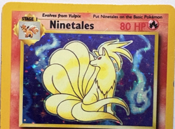 1999 Pokemon Ninetales Holo 12/102, Base Set-WOTC Vintage Rare - Lightly Played - Image 4