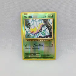 Pokemon TCG Weedle XY Evolutions 5/108 Reverse Holo Common Lightly Played - Image 1