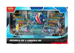 Pokemon TCG Greninja Kingdra ex Special Collection (NEW & SEALED) - Image 1