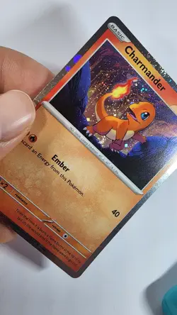 DICK SWIRL Charmander Cosmos Holo Black Star Promo - SVP047 - Pokemon - Image 1