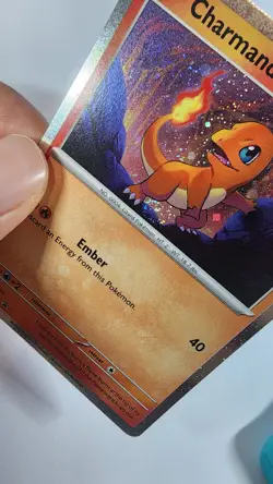 DICK SWIRL Charmander Cosmos Holo Black Star Promo - SVP047 - Pokemon - Image 3