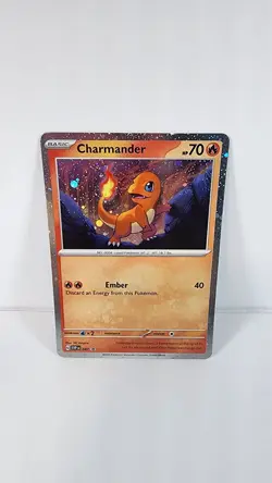 DICK SWIRL Charmander Cosmos Holo Black Star Promo - SVP047 - Pokemon - Image 4