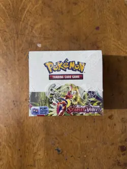 Pokemon TCG Scarlet and Violet Booster Box Base Set Factory Sealed - 36 Packs - Image 1