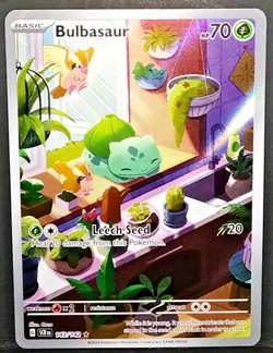 BULBASAUR ILLUSTRATION RARE 143/142 - POKEMON STELLAR CROWN (NM) - Image 4