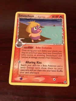 Smoochum (Delta Species) EX Dragon Frontiers 64/101 Regular Common Pokemon TCG - Image 1