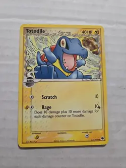 Totodile (Delta Species) Common Dragon Frontiers 67/101 - Pokemon TCG - Image 1