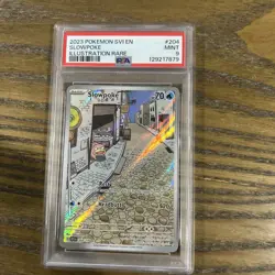 2023 POKEMON SVI EN-SCARLET & VIOLET ILLUSTRATION RARE #204 SLOWPOKE PSA 9 - Image 1