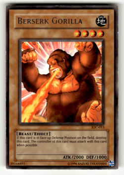 Berserk Gorilla IOC-013 Unlimited Rare Invasion of Chaos LP - Image 1