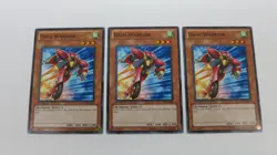 3x DASH WARRIOR MONSTER DP10-EN008 1ST EDITION COMMON YUGIOH NM / UNPLAYED - Image 1