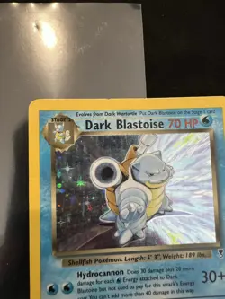 Pokemon TCG Dark Blastoise Legendary Collection Holo Rare 4/110 HP Card - Image 2