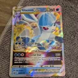 Pokemon Card Glaceon Vstar SWSH197 Black Star Promo NM-Mint - Image 1