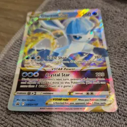 Pokemon Card Glaceon Vstar SWSH197 Black Star Promo NM-Mint - Image 2