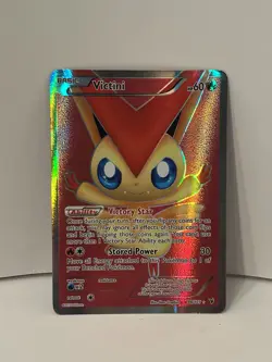 Pokemon TCG Victini Noble Victories Full Art Ultra Rare Card 98/101 MP - Image 1