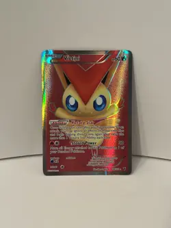 Pokemon TCG Victini Noble Victories Full Art Ultra Rare Card 98/101 MP - Image 2