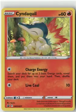 Cyndaquil -, Pokemon SWSH: Sword & Shield Promo Cards Promo, SWSH221 NM - Image 1
