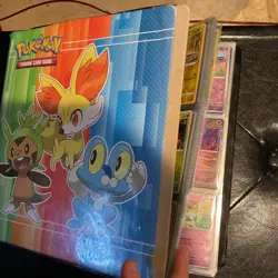 Binder Full Of Pokemon Cards 800+ Cards Full Binder All Kinds/Sets/Cards Holos - Image 2