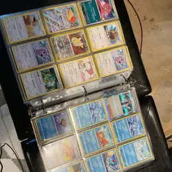 Binder Full Of Pokemon Cards 800+ Cards Full Binder All Kinds/Sets/Cards Holos - Image 5