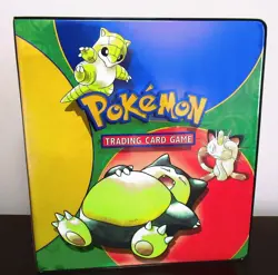 Vintage 1999 Wizards of the Coast Pokemon Trading Card 3 Ring Binder - Image 1