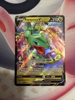 Rayquaza V SWSH147 SWSH: Sword & Shield Promo Cards Holo NM - Image 1
