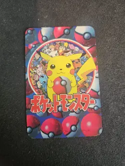 Pikachu Pokemon Poker Playing Card Televi-kun - Image 2