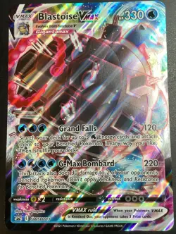 Blastoise VMAX SWSH103 Jumbo Card Holo - Image 1