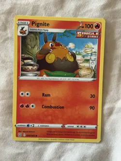 Pignite 024/163 Sword & Shield Battle Styles Uncommon Regular Pokemon Card - Image 3